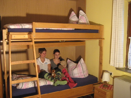 Gem�tliches Etagenbett-Jungend-Zimmer(Teilansicht ) 